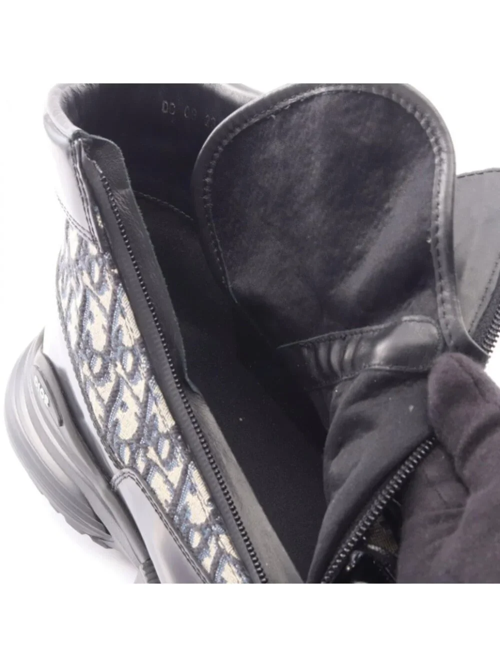 Dior Boots Combat Oblique Short Leather